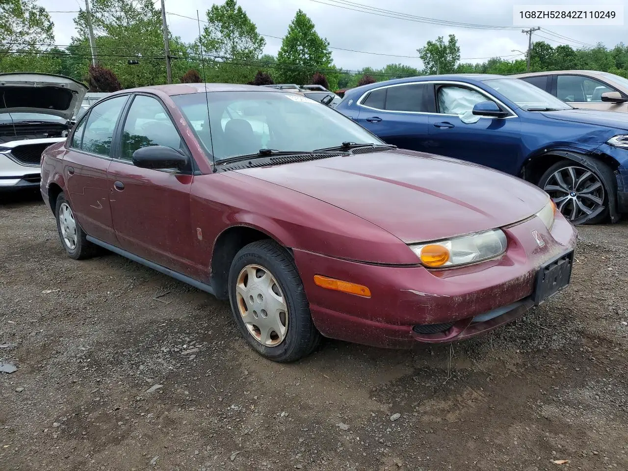 2002 Saturn 4Dr VIN: 1G8ZH52842Z110249 Lot: 57625896