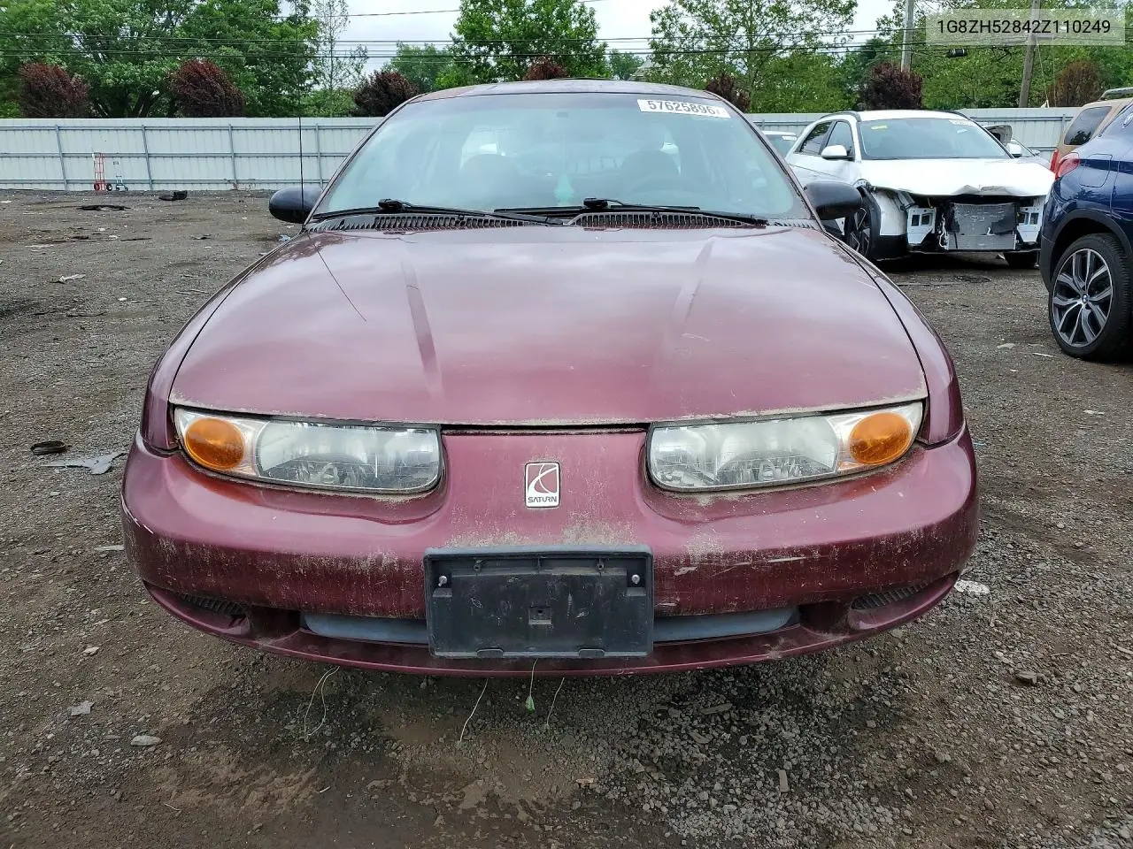 2002 Saturn 4Dr VIN: 1G8ZH52842Z110249 Lot: 57625896