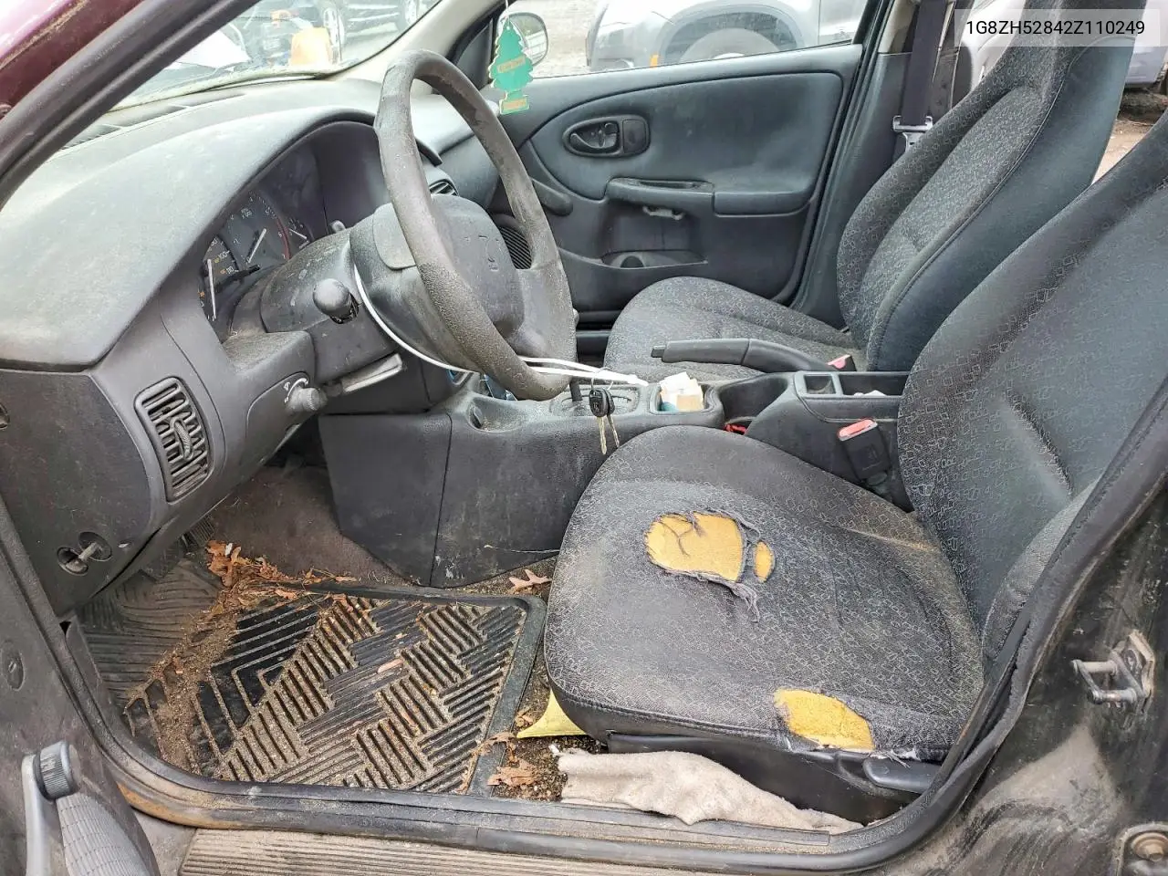 2002 Saturn 4Dr VIN: 1G8ZH52842Z110249 Lot: 57625896