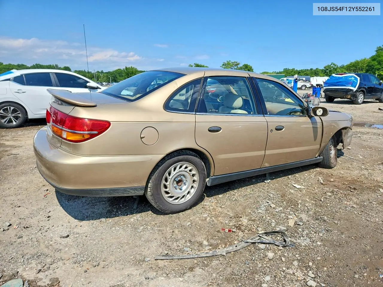 2002 Saturn L100 VIN: 1G8JS54F12Y552261 Lot: 60261266