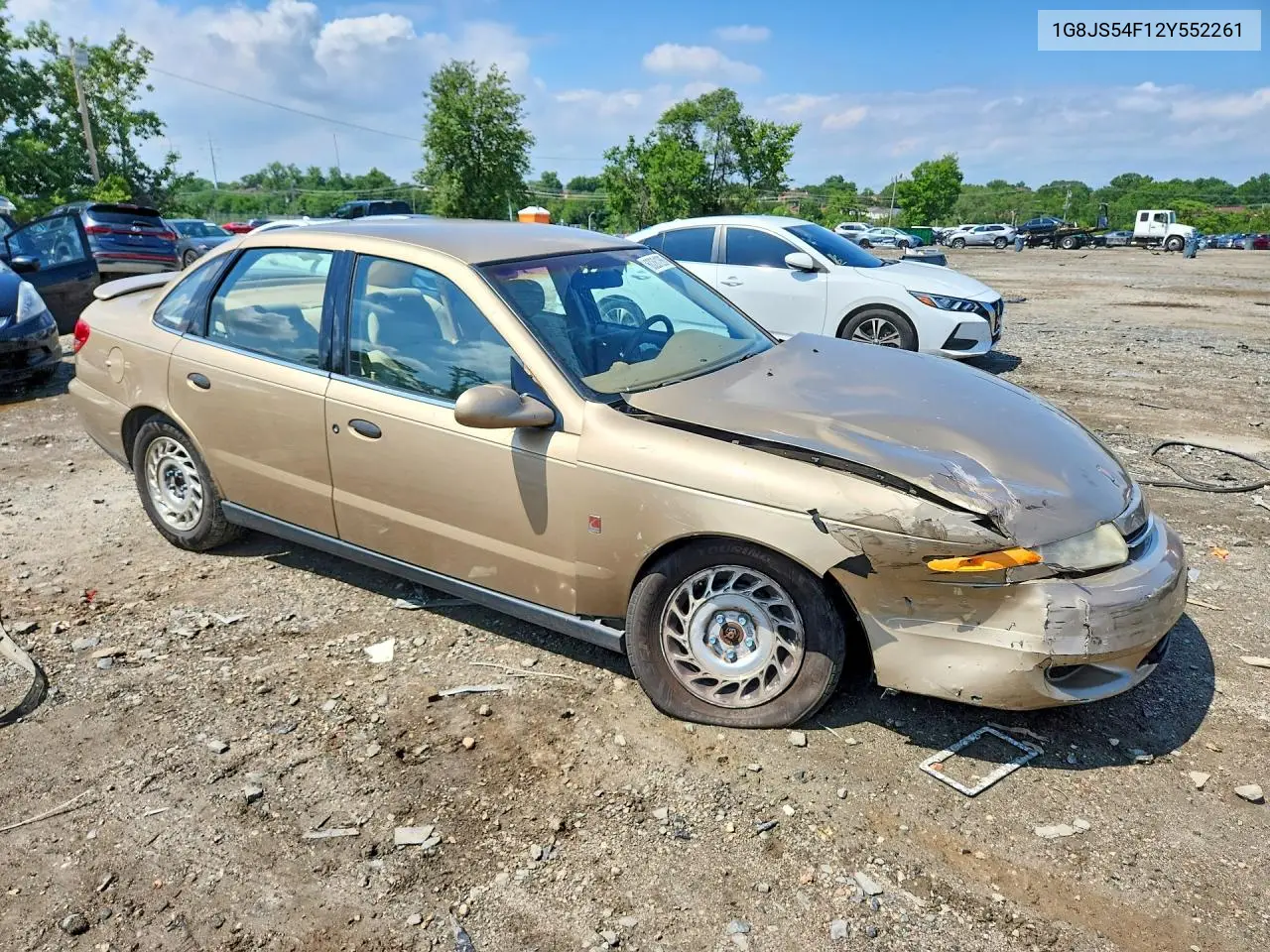 2002 Saturn L100 VIN: 1G8JS54F12Y552261 Lot: 60261266