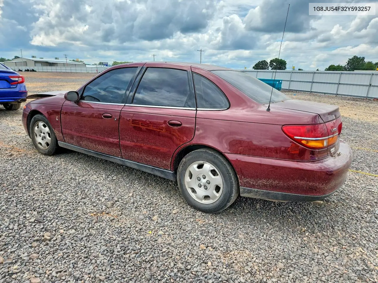 2002 Saturn L200 VIN: 1G8JU54F32Y593257 Lot: 61123626
