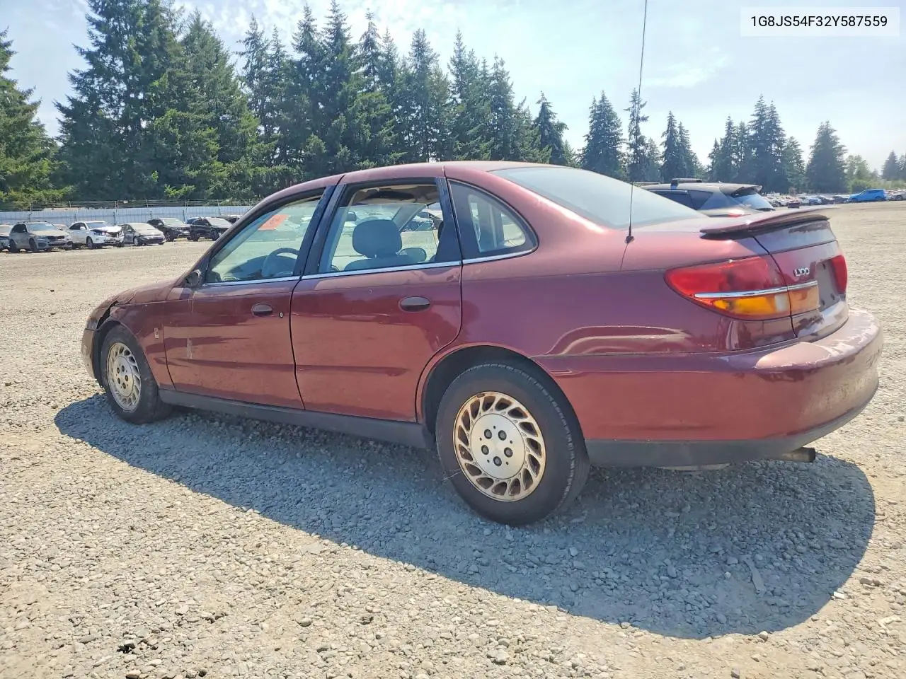 2002 Saturn L100 VIN: 1G8JS54F32Y587559 Lot: 61351946