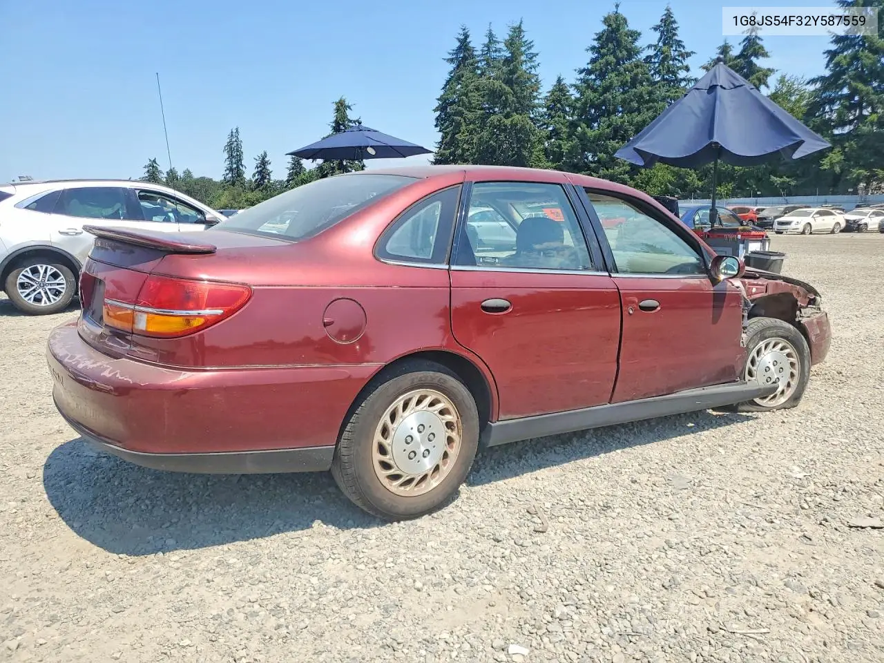 2002 Saturn L100 VIN: 1G8JS54F32Y587559 Lot: 61351946