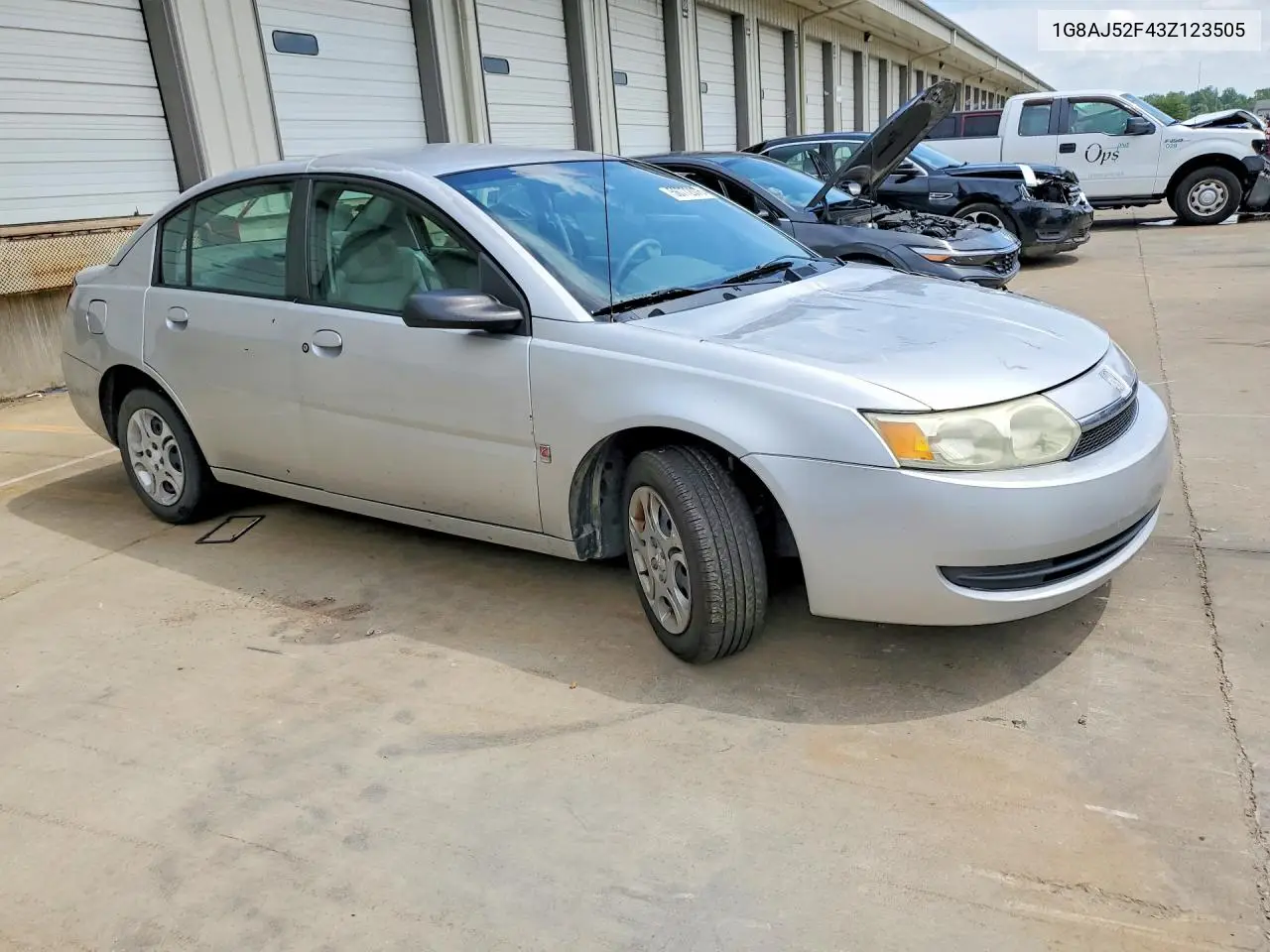 2003 Saturn Ion Level 2 VIN: 1G8AJ52F43Z123505 Lot: 56772076