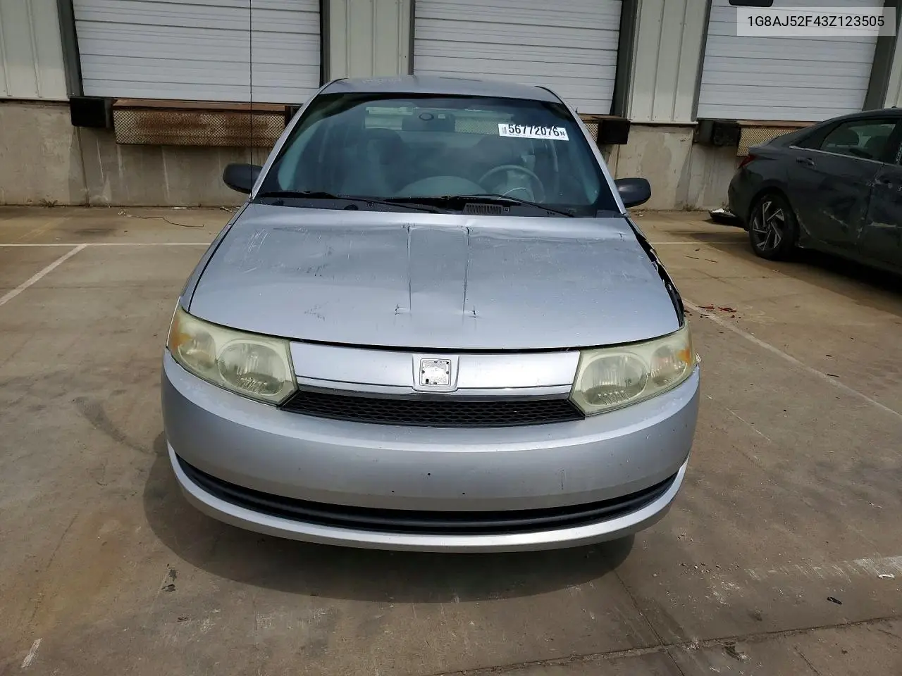 2003 Saturn Ion Level 2 VIN: 1G8AJ52F43Z123505 Lot: 56772076