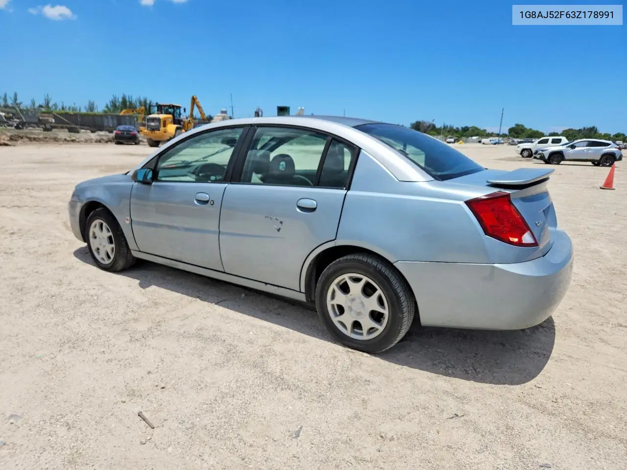 2003 Saturn Ion Level 2 VIN: 1G8AJ52F63Z178991 Lot: 58643346