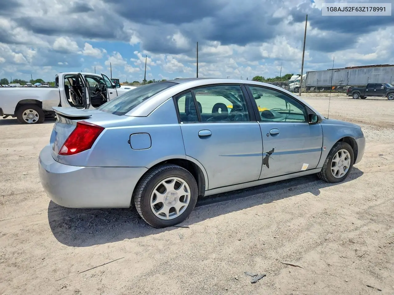2003 Saturn Ion Level 2 VIN: 1G8AJ52F63Z178991 Lot: 58643346