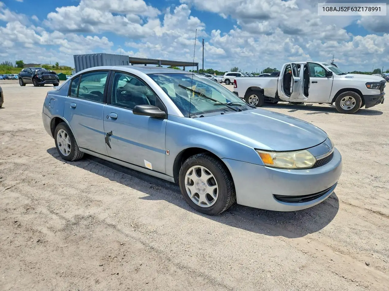 2003 Saturn Ion Level 2 VIN: 1G8AJ52F63Z178991 Lot: 58643346