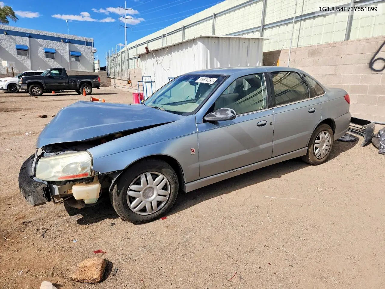 2003 Saturn L200 VIN: 1G8JU54F73Y551899 Lot: 85614095