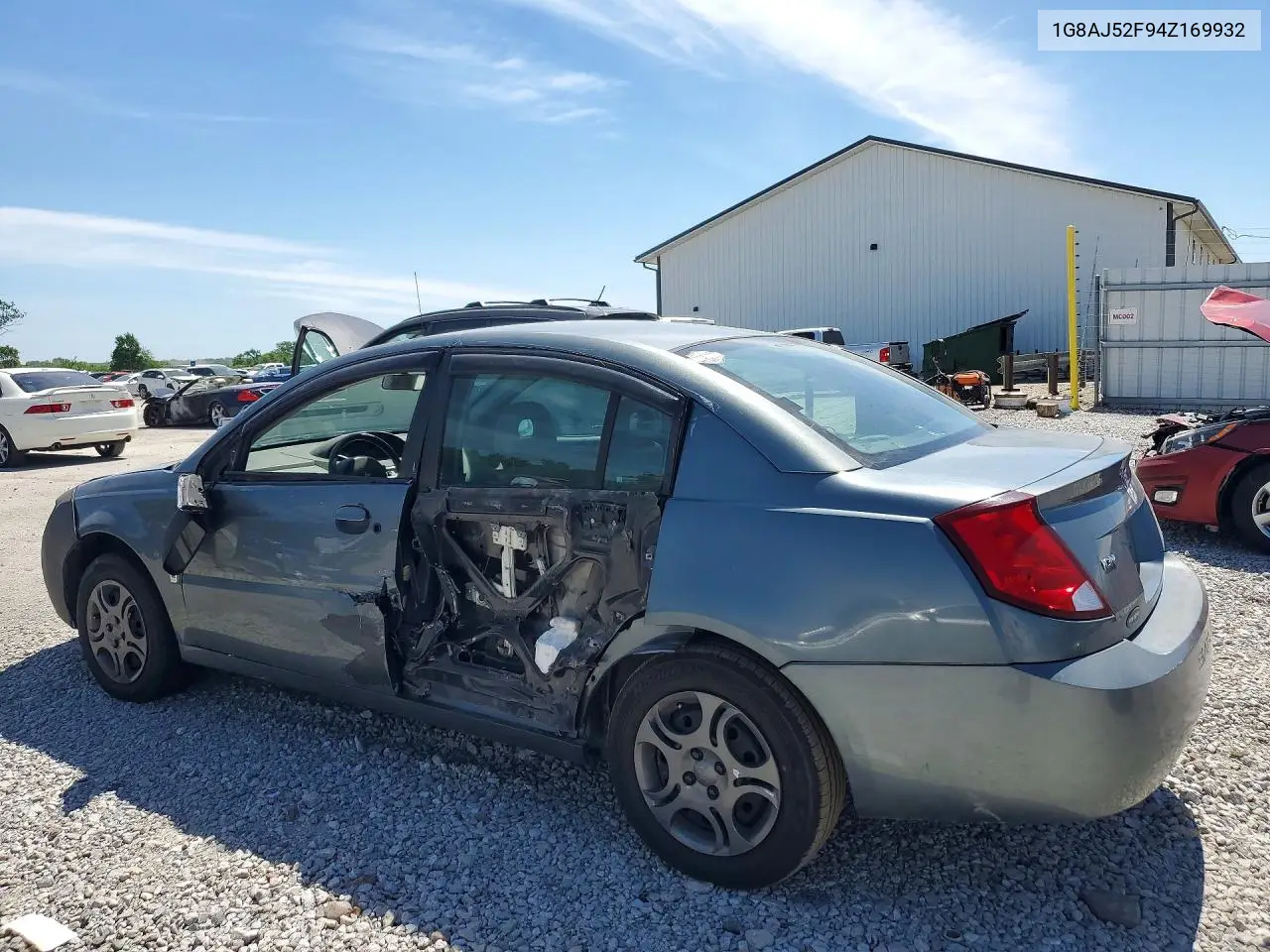 2004 Saturn Ion Level 2 VIN: 1G8AJ52F94Z169932 Lot: 55527046