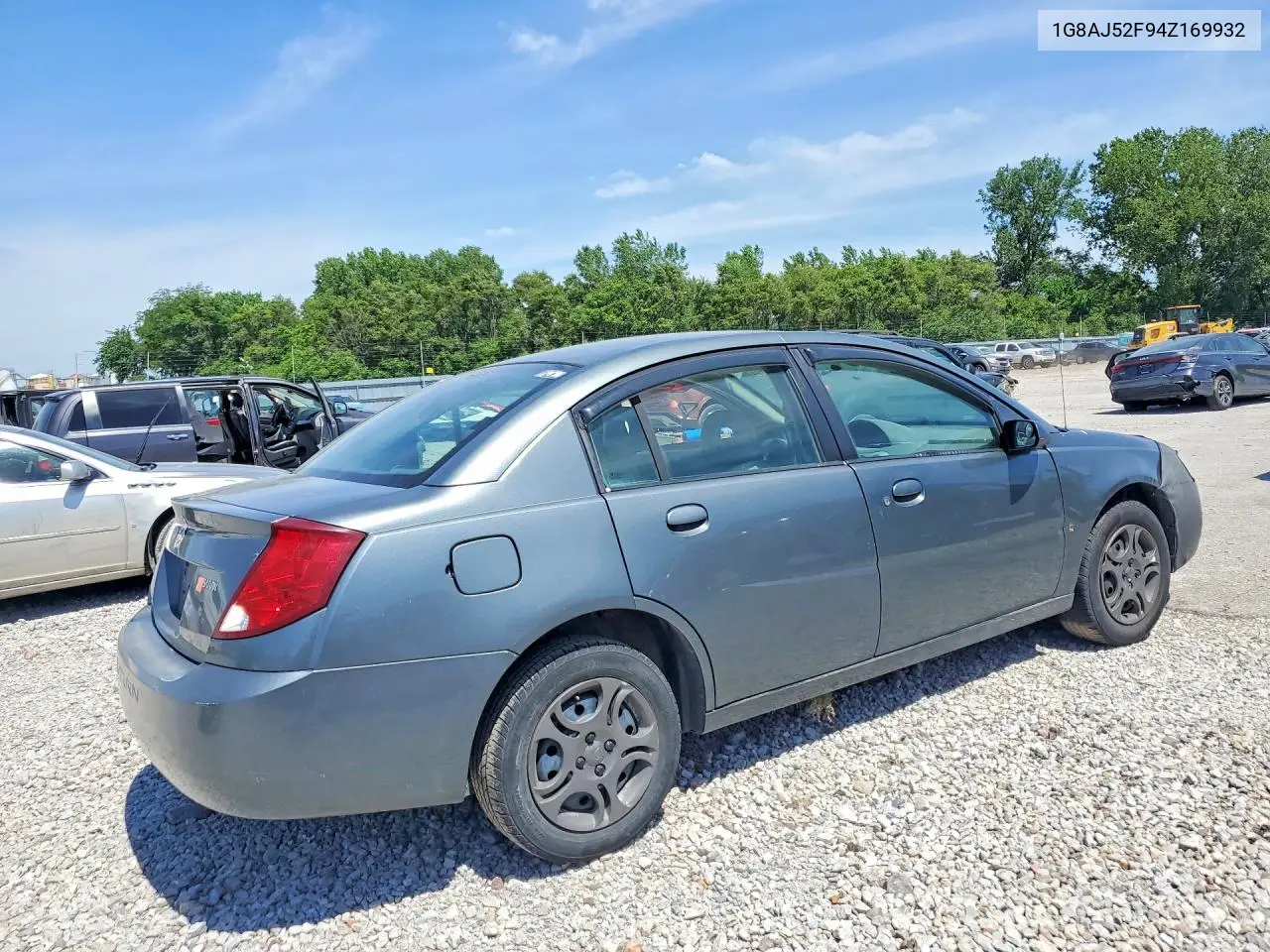 2004 Saturn Ion Level 2 VIN: 1G8AJ52F94Z169932 Lot: 55527046