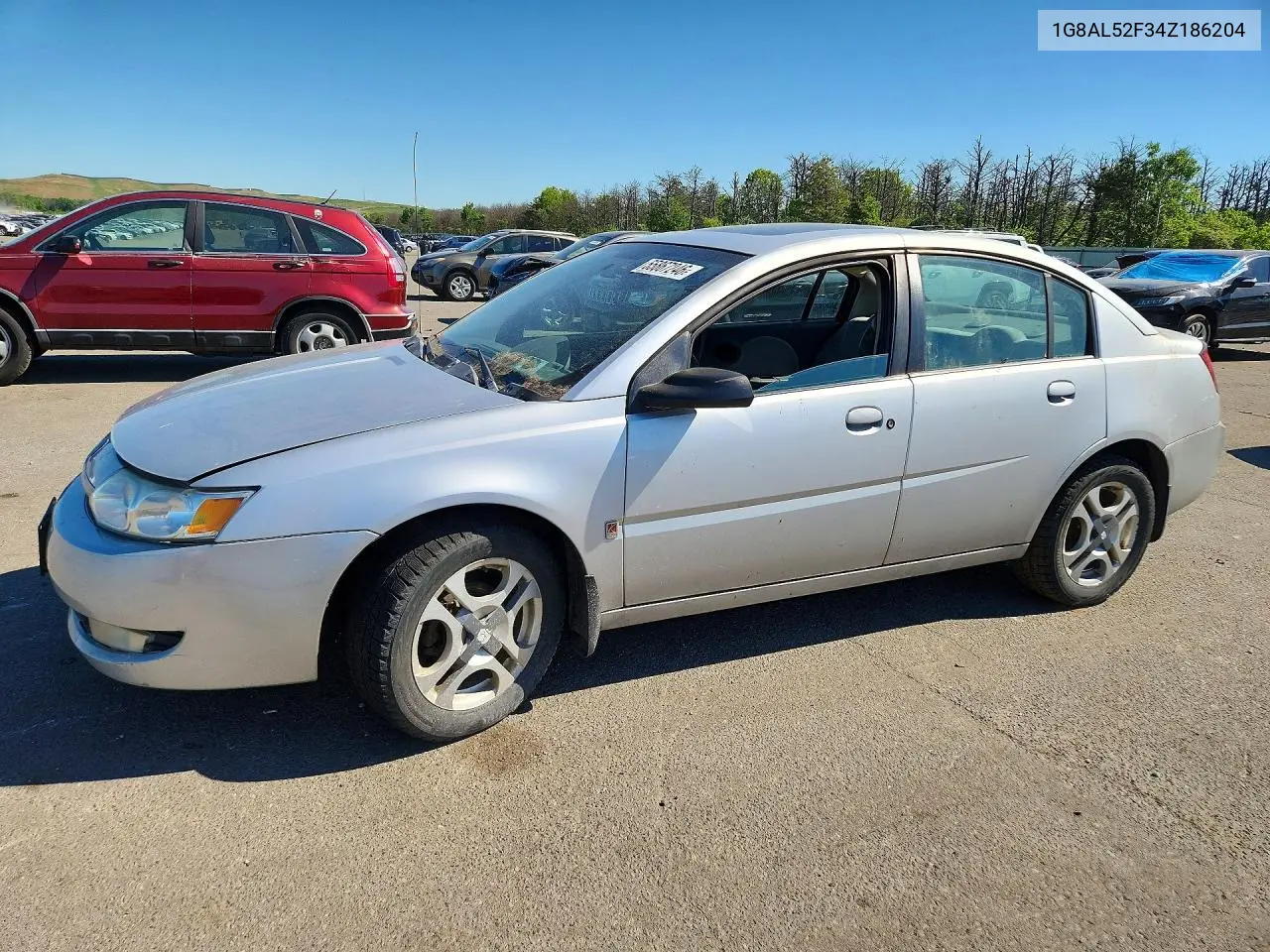 2004 Saturn Ion VIN: 1G8AL52F34Z186204 Lot: 55867246