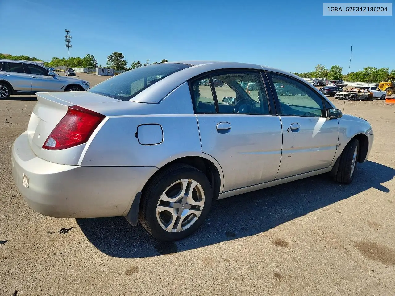 2004 Saturn Ion VIN: 1G8AL52F34Z186204 Lot: 55867246