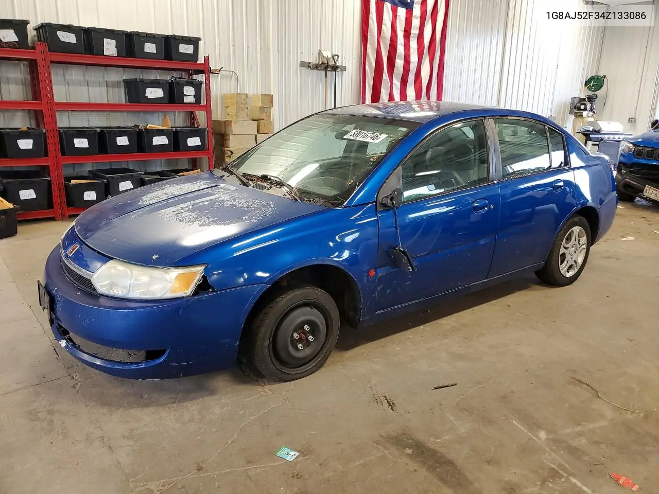 2004 Saturn Ion Level 2 VIN: 1G8AJ52F34Z133086 Lot: 58016746