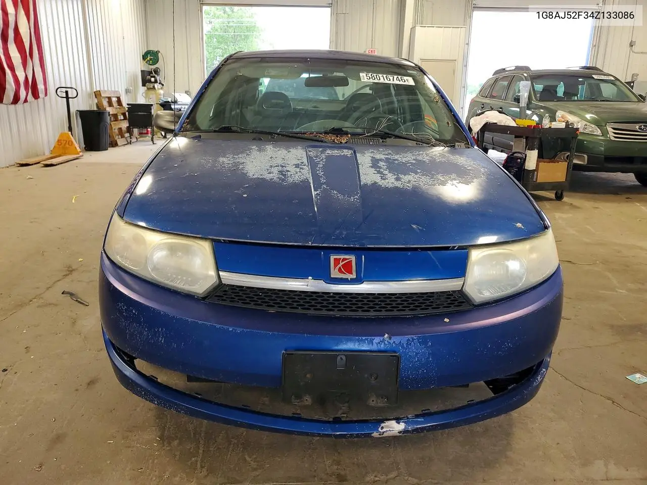 2004 Saturn Ion Level 2 VIN: 1G8AJ52F34Z133086 Lot: 58016746