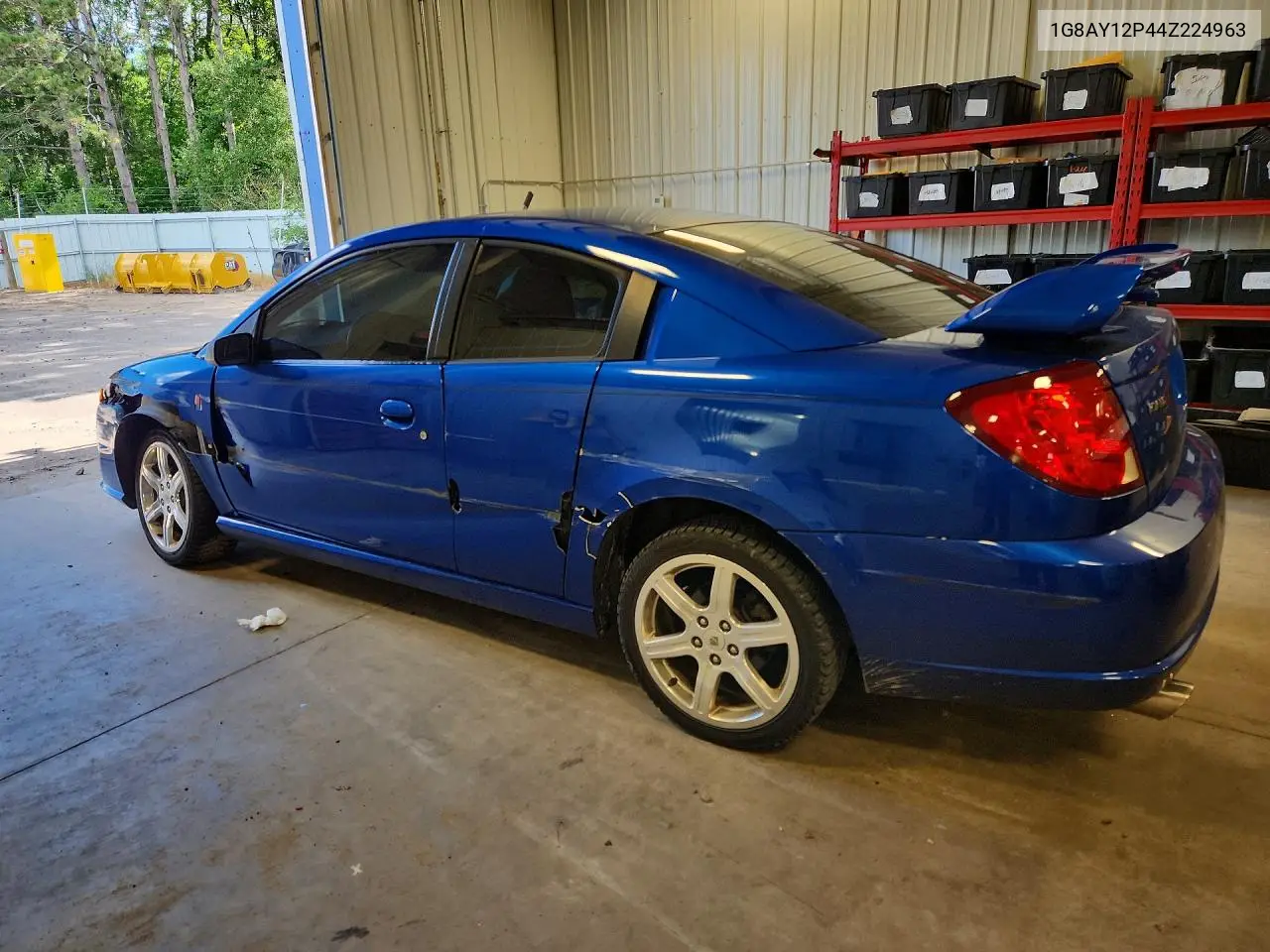 2004 Saturn Ion Redline VIN: 1G8AY12P44Z224963 Lot: 58475206