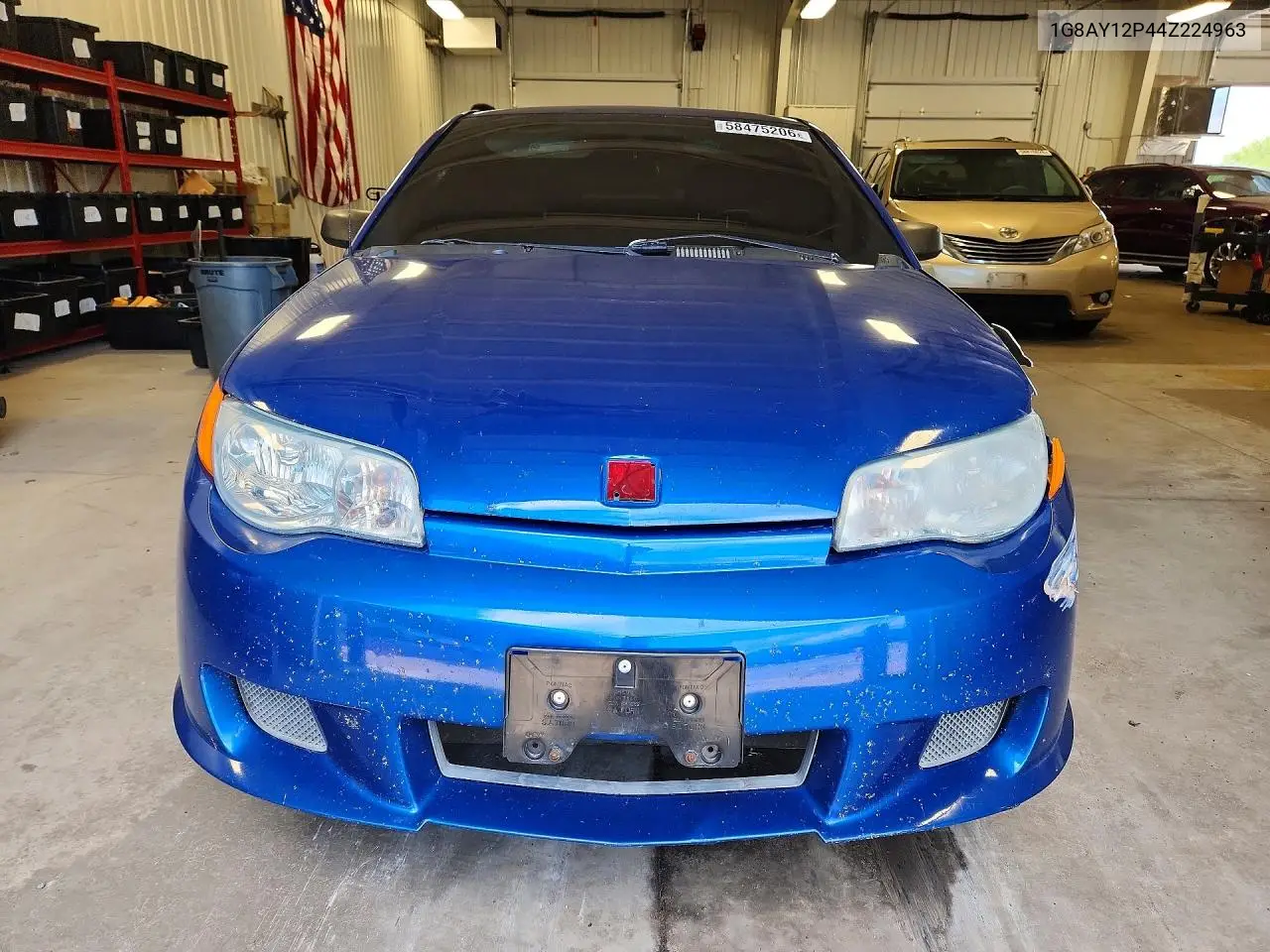 2004 Saturn Ion Redline VIN: 1G8AY12P44Z224963 Lot: 58475206