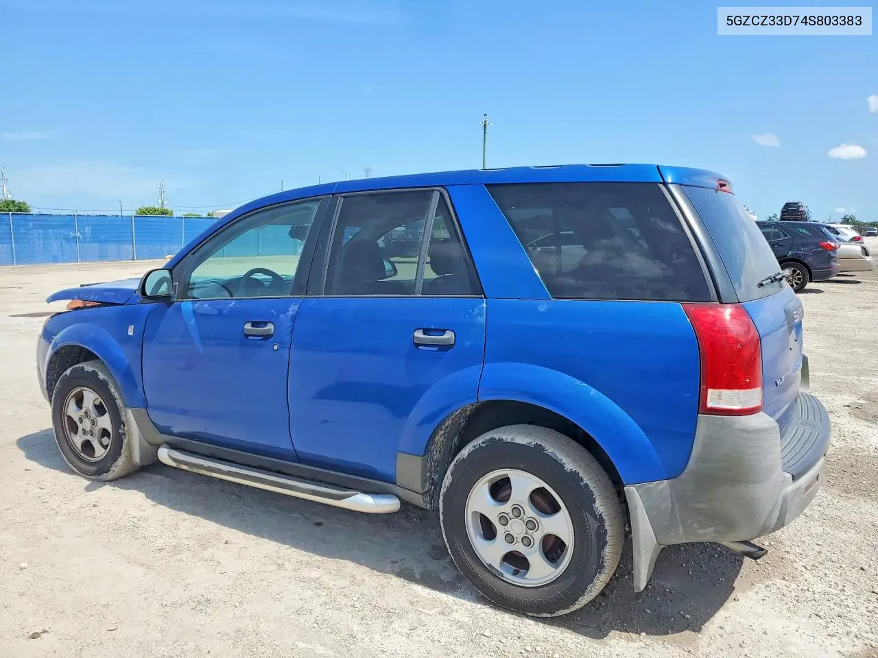 2004 Saturn Vue VIN: 5GZCZ33D74S803383 Lot: 59270006