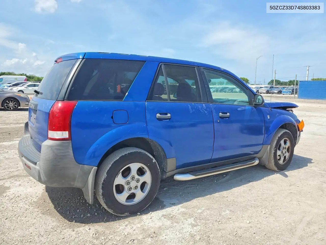 2004 Saturn Vue VIN: 5GZCZ33D74S803383 Lot: 59270006