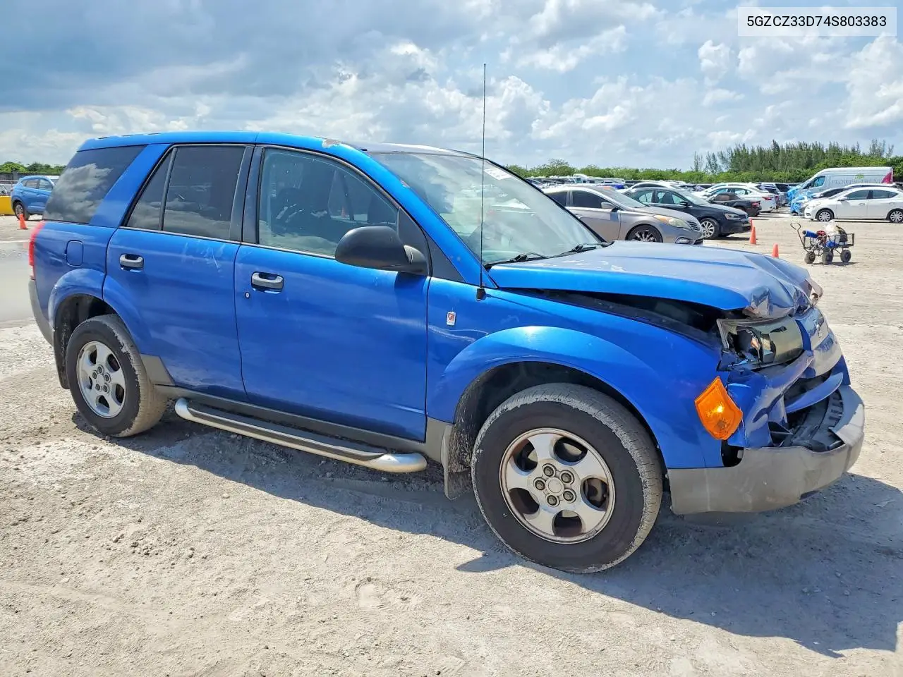 2004 Saturn Vue VIN: 5GZCZ33D74S803383 Lot: 59270006