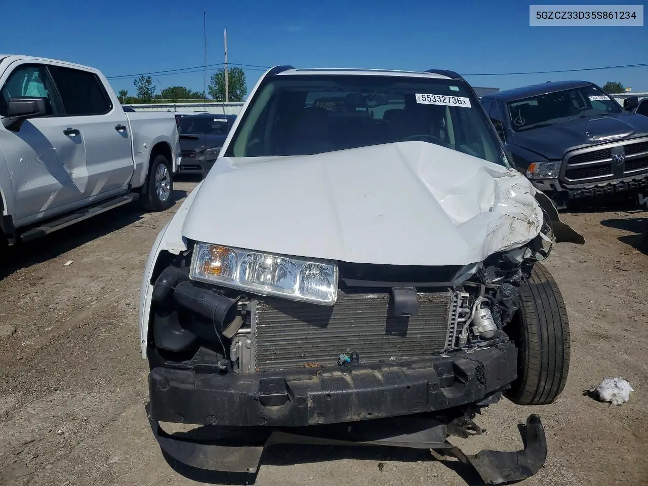 2005 Saturn Vue VIN: 5GZCZ33D35S861234 Lot: 55332736