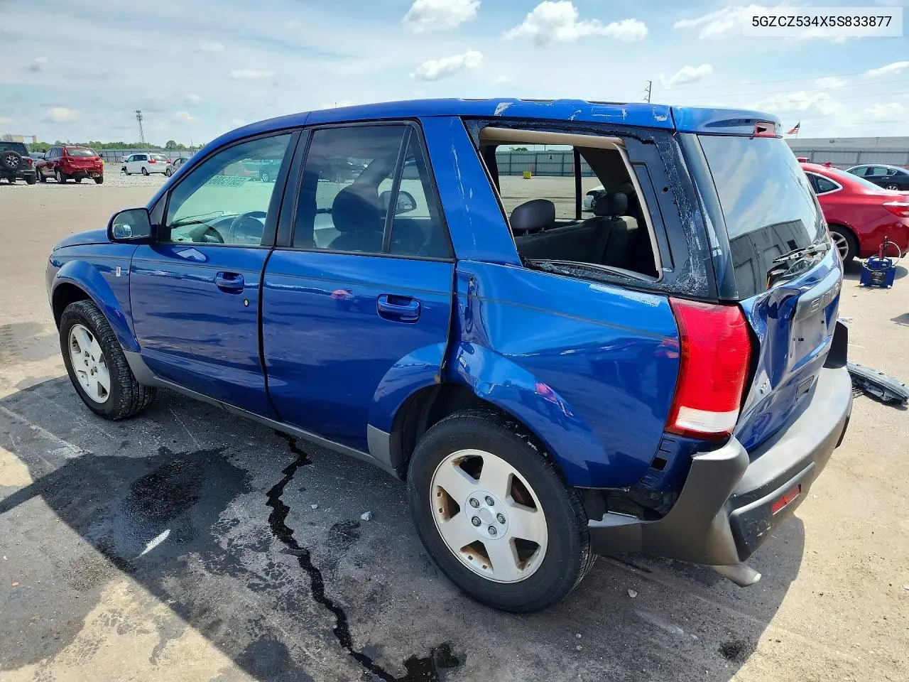 2005 Saturn Vue VIN: 5GZCZ534X5S833877 Lot: 55875306