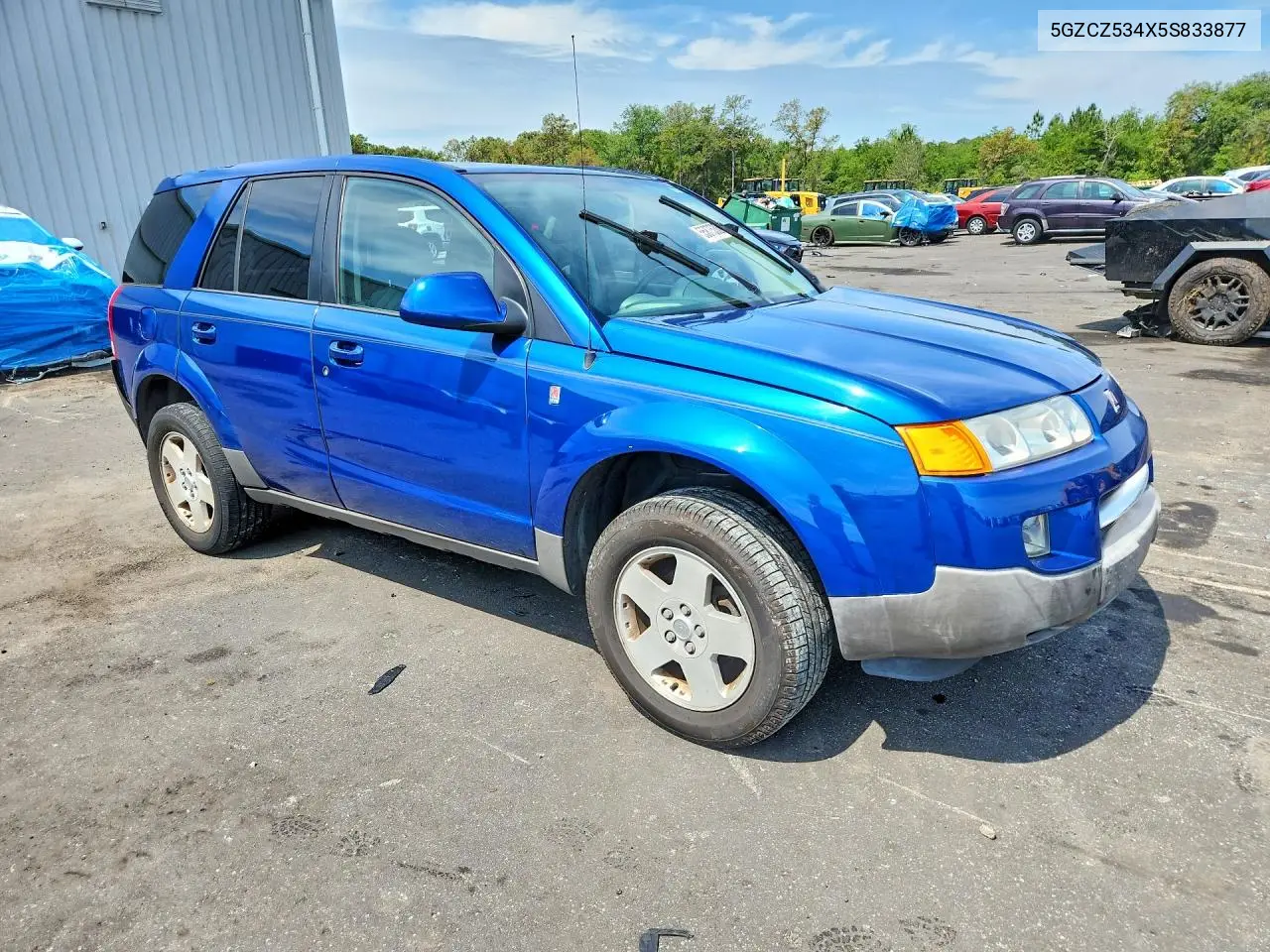 2005 Saturn Vue VIN: 5GZCZ534X5S833877 Lot: 55875306
