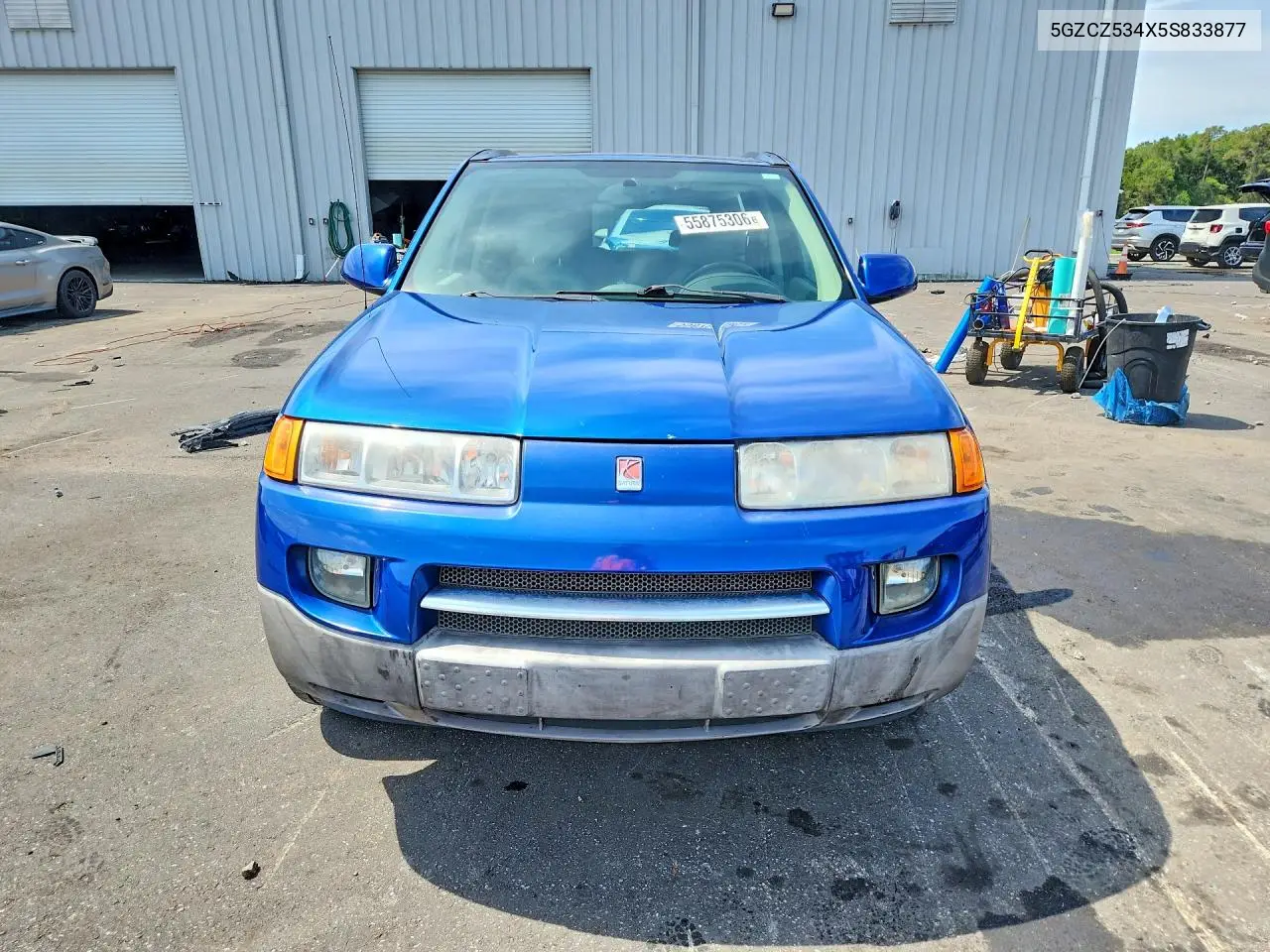 2005 Saturn Vue VIN: 5GZCZ534X5S833877 Lot: 55875306
