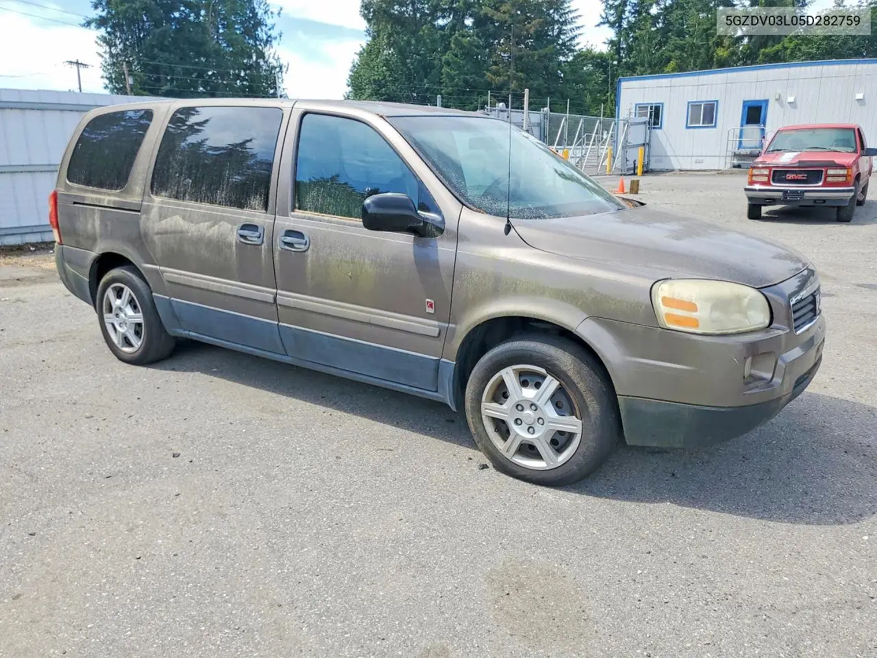 2005 Saturn Relay 2 VIN: 5GZDV03L05D282759 Lot: 58325406