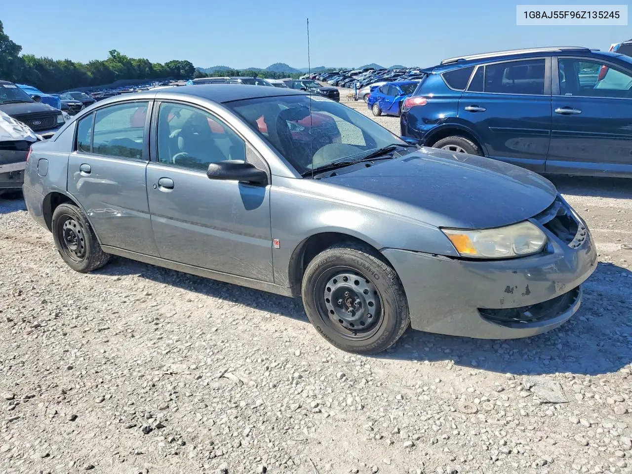 2006 Saturn Ion Level 2 VIN: 1G8AJ55F96Z135245 Lot: 55522006