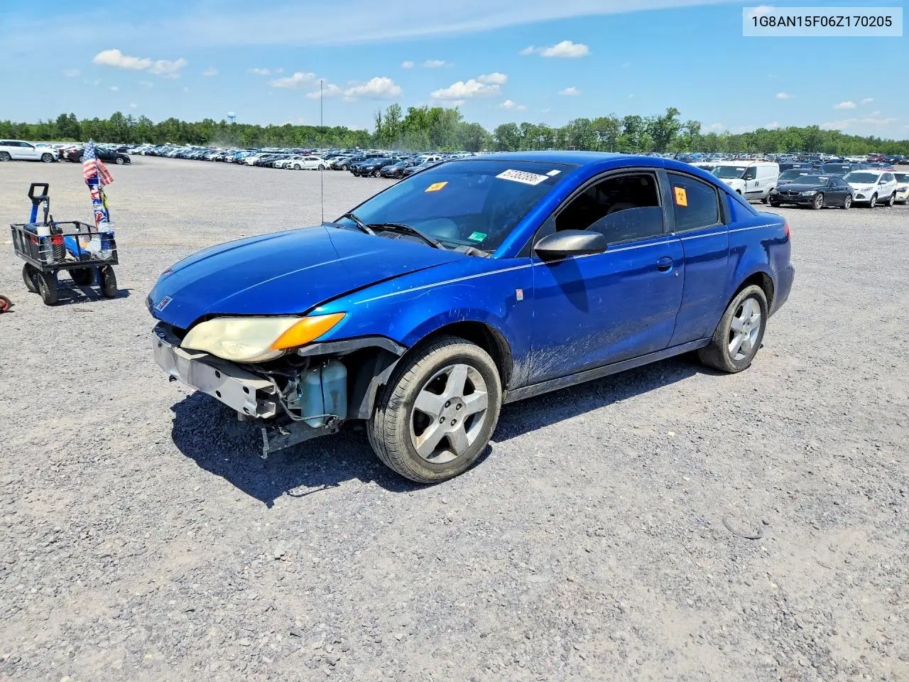 2006 Saturn Ion Level 2 VIN: 1G8AN15F06Z170205 Lot: 57382886