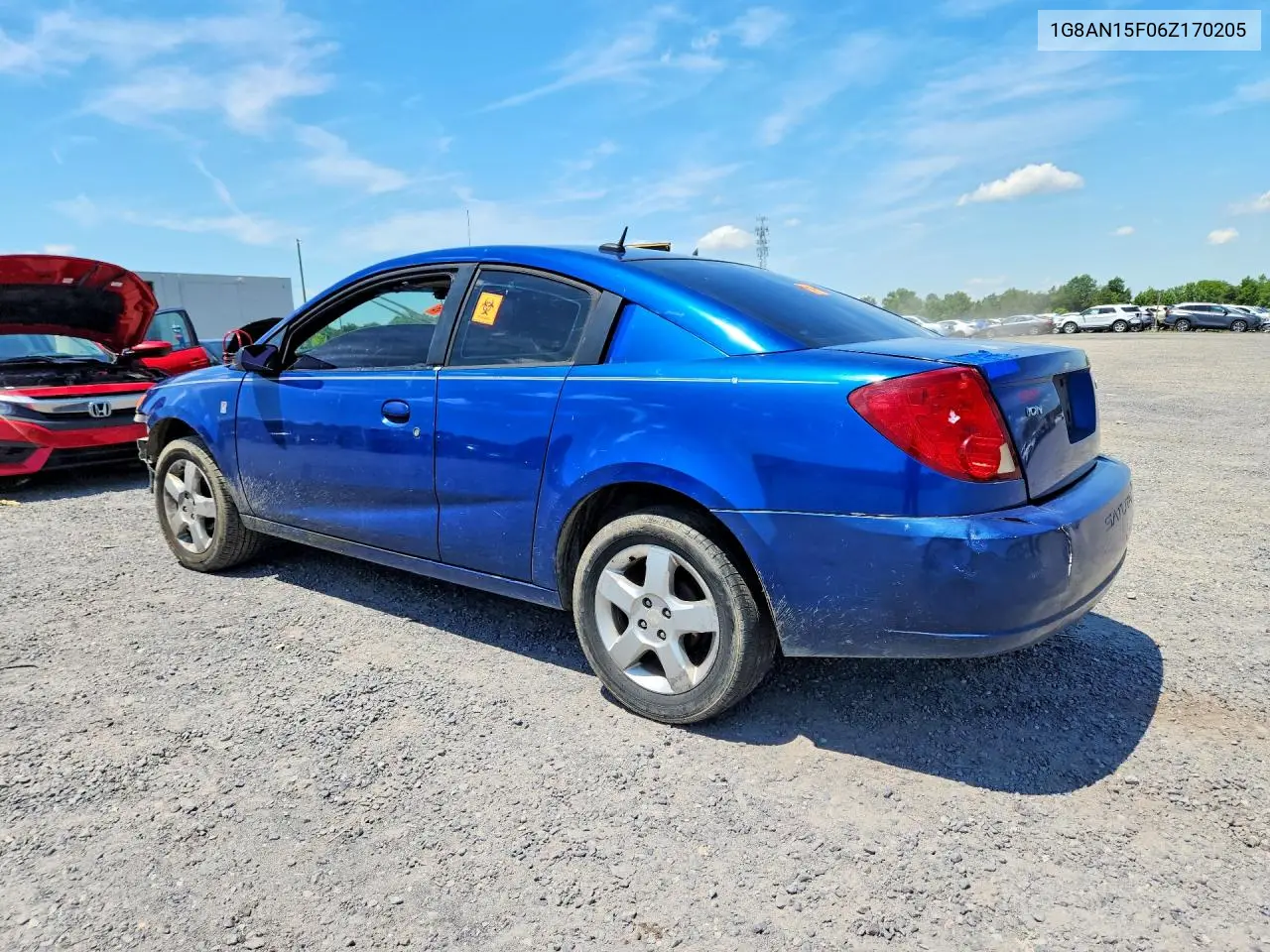 2006 Saturn Ion Level 2 VIN: 1G8AN15F06Z170205 Lot: 57382886