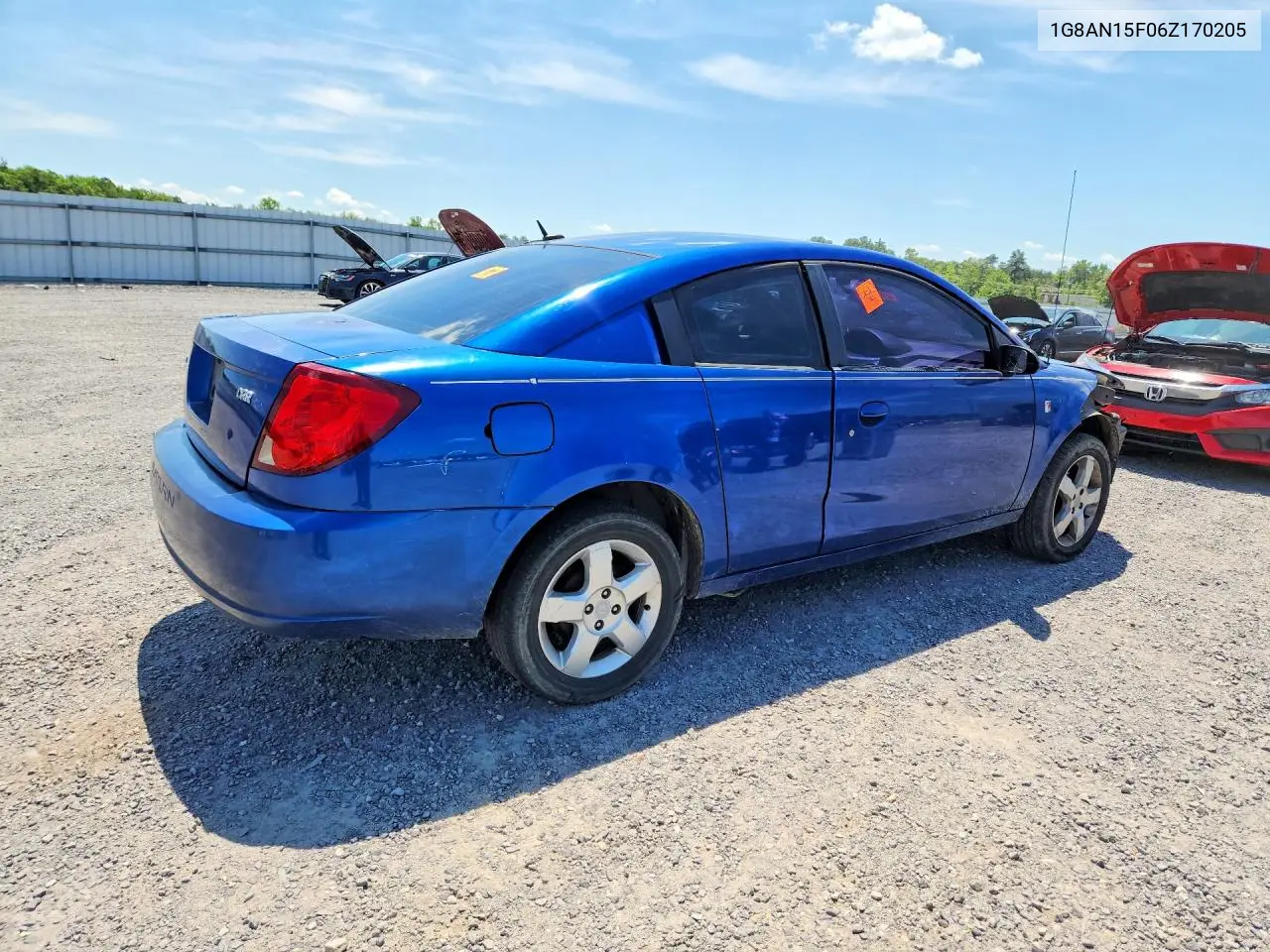 2006 Saturn Ion Level 2 VIN: 1G8AN15F06Z170205 Lot: 57382886