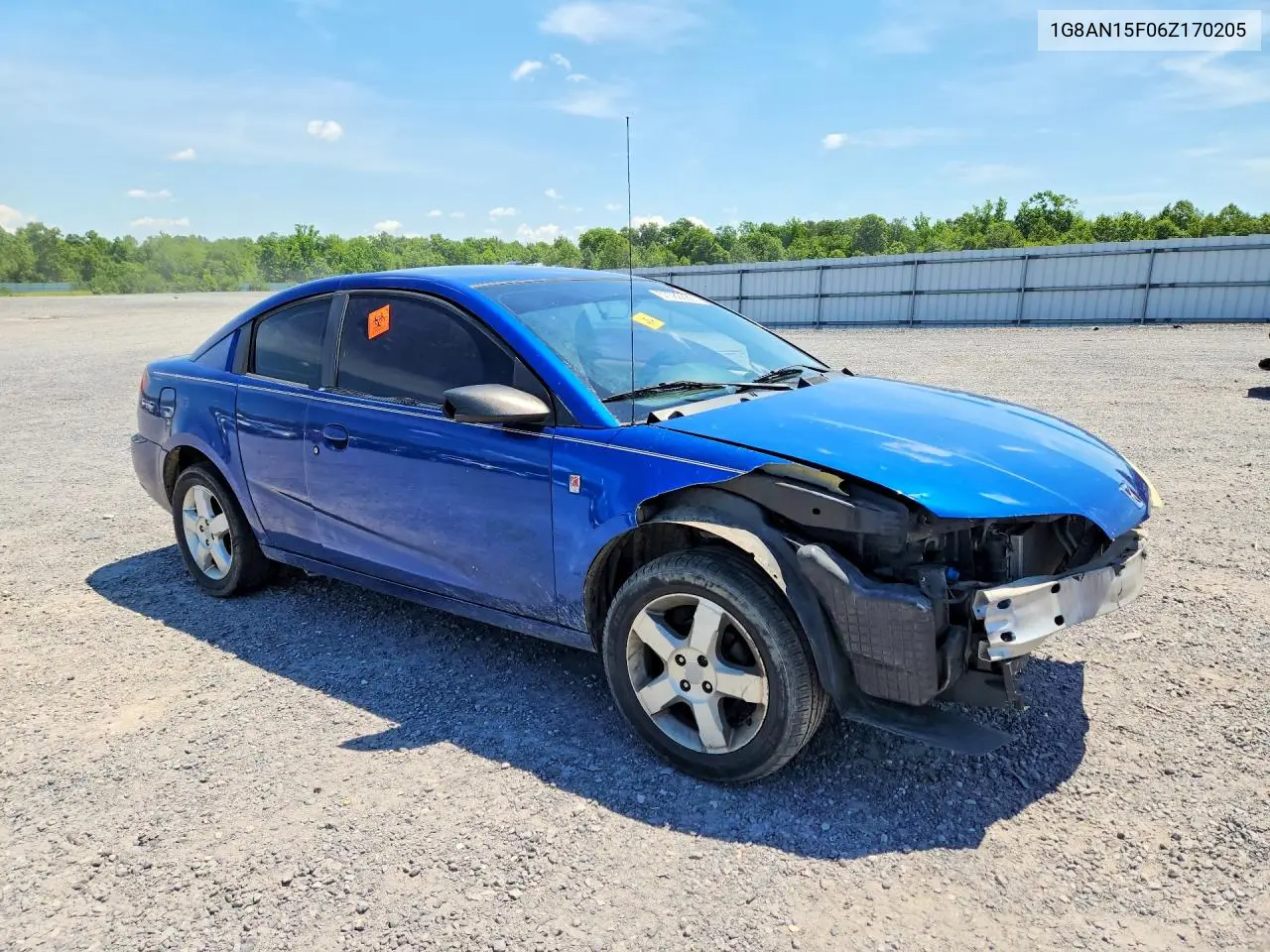 2006 Saturn Ion Level 2 VIN: 1G8AN15F06Z170205 Lot: 57382886