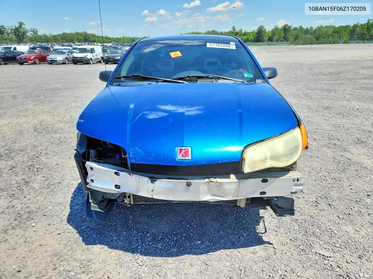 2006 Saturn Ion Level 2 VIN: 1G8AN15F06Z170205 Lot: 57382886