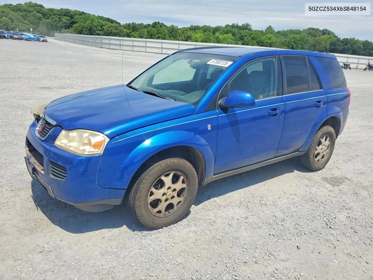 2006 Saturn Vue VIN: 5GZCZ534X6S848154 Lot: 57590126