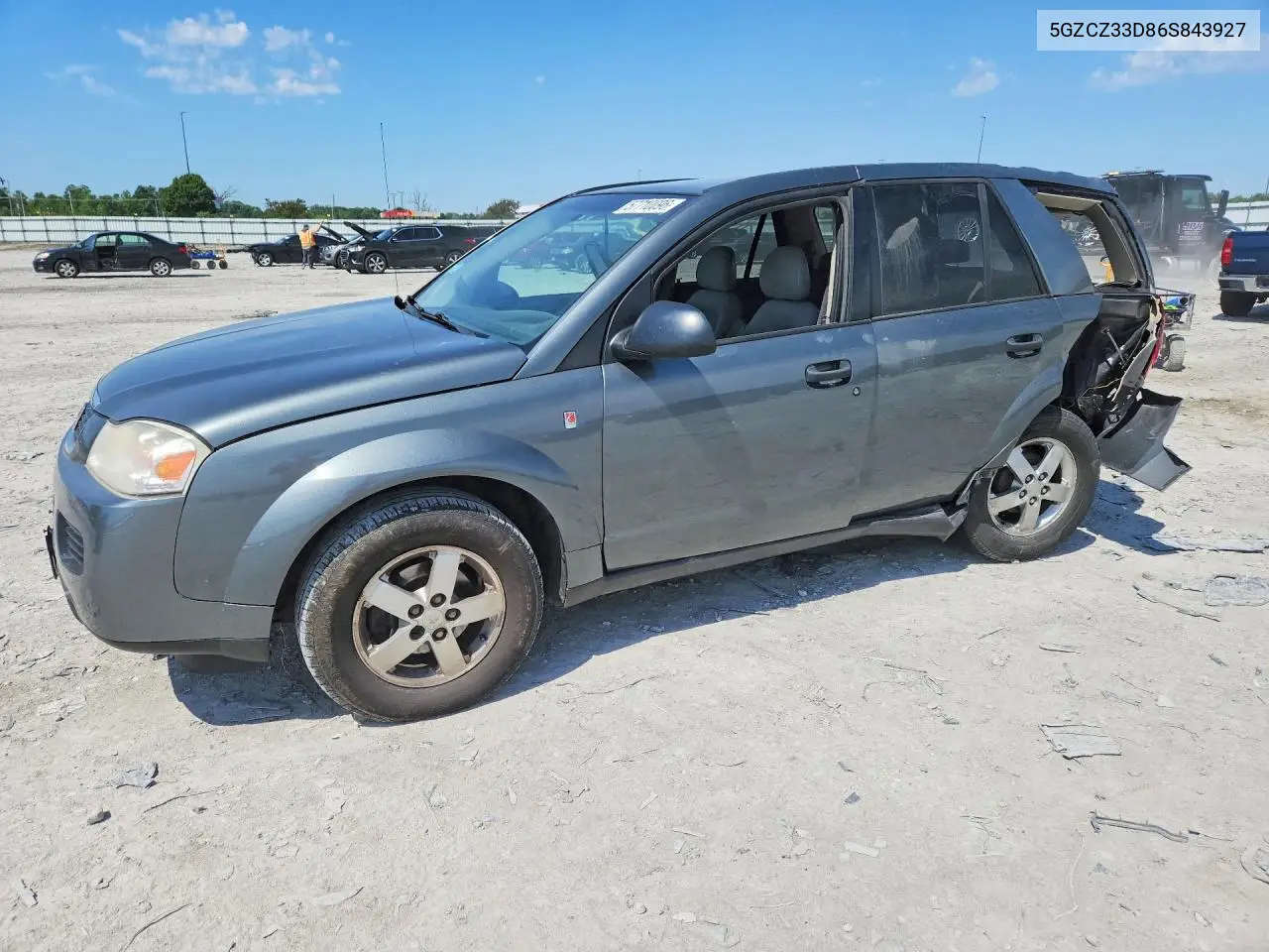 2006 Saturn Vue VIN: 5GZCZ33D86S843927 Lot: 57710096