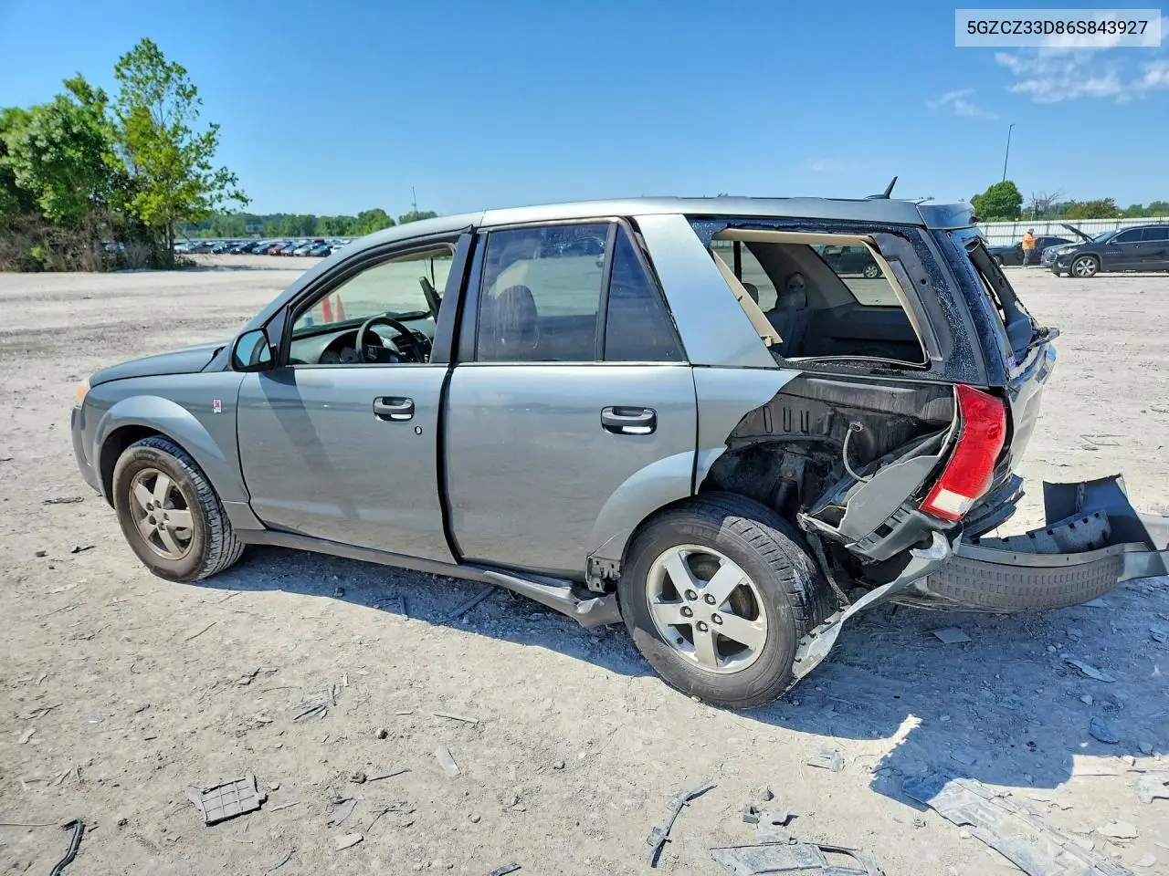 2006 Saturn Vue VIN: 5GZCZ33D86S843927 Lot: 57710096