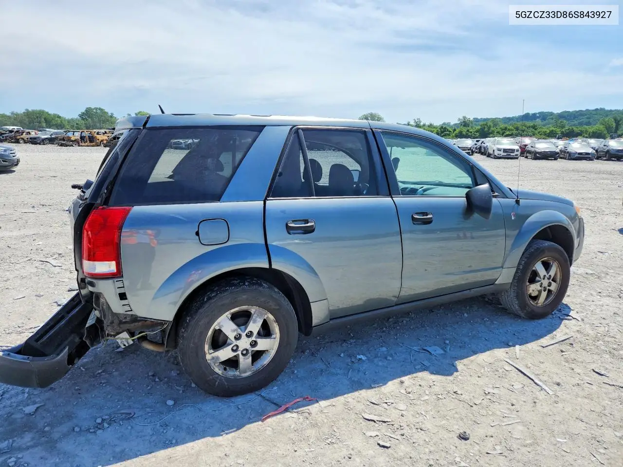2006 Saturn Vue VIN: 5GZCZ33D86S843927 Lot: 57710096