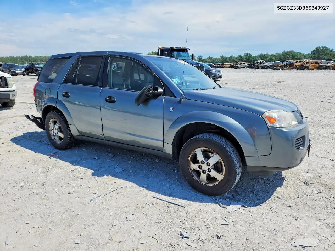 2006 Saturn Vue VIN: 5GZCZ33D86S843927 Lot: 57710096