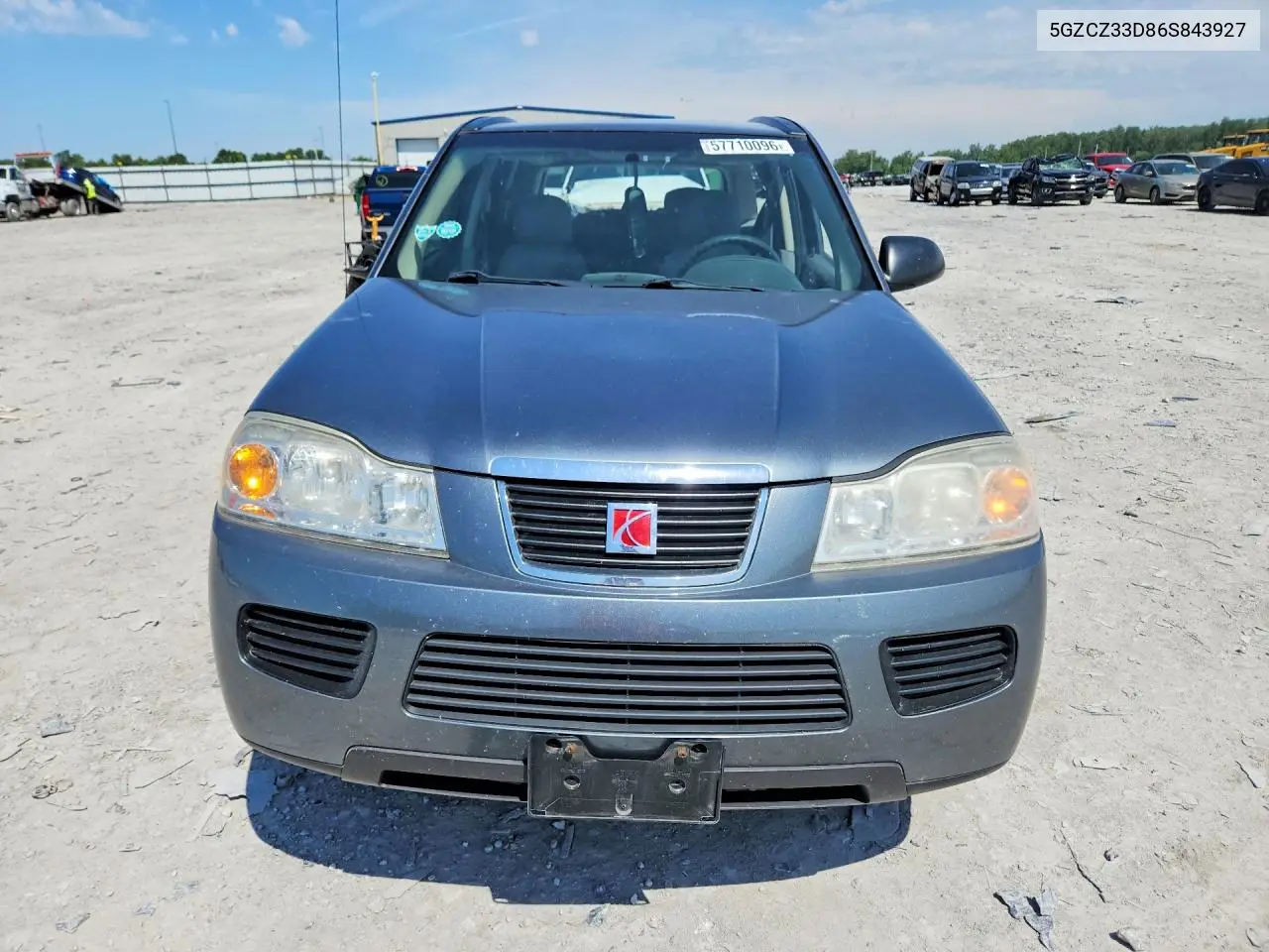 2006 Saturn Vue VIN: 5GZCZ33D86S843927 Lot: 57710096
