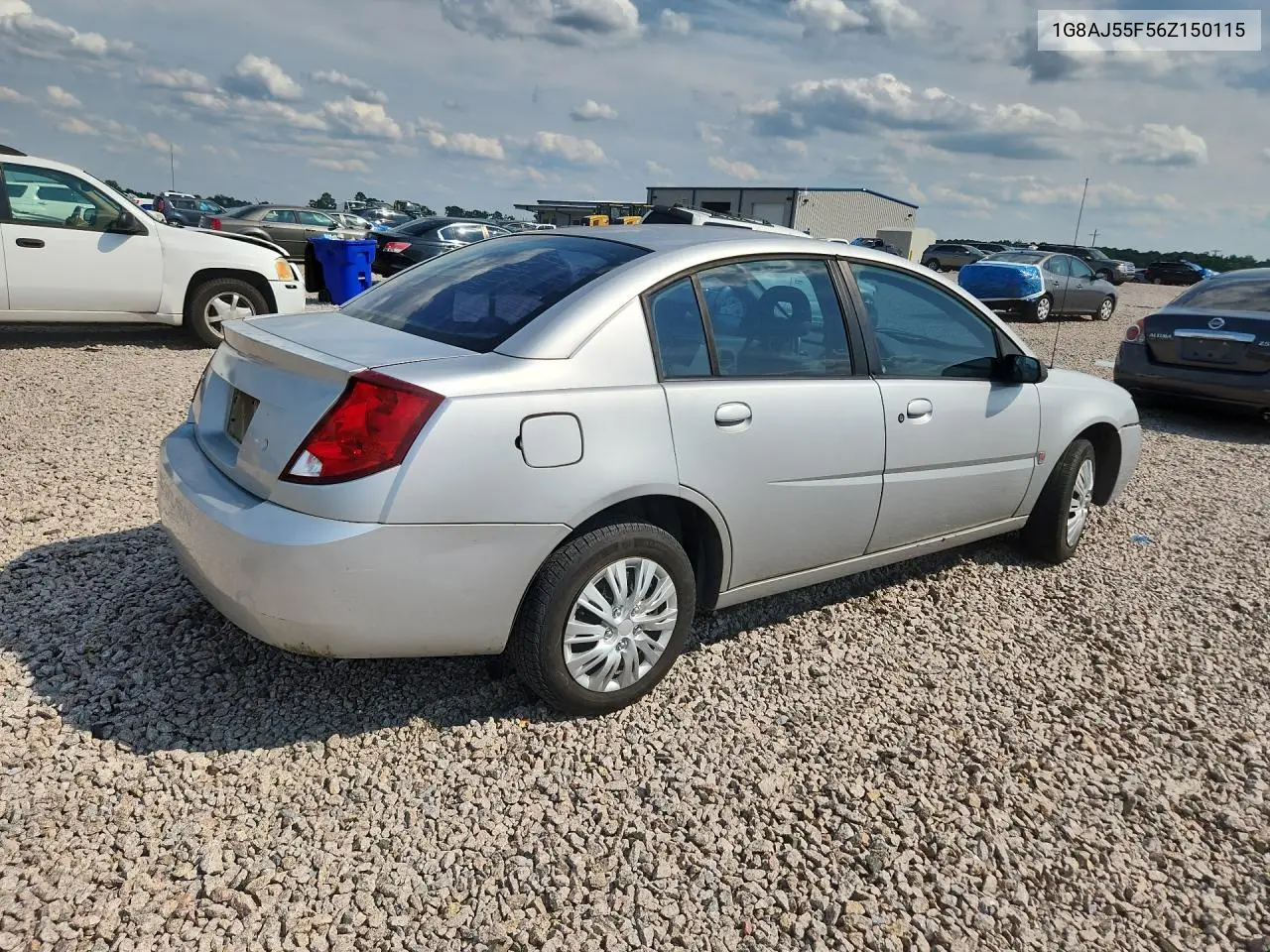 2006 Saturn Ion Level 2 VIN: 1G8AJ55F56Z150115 Lot: 58410556
