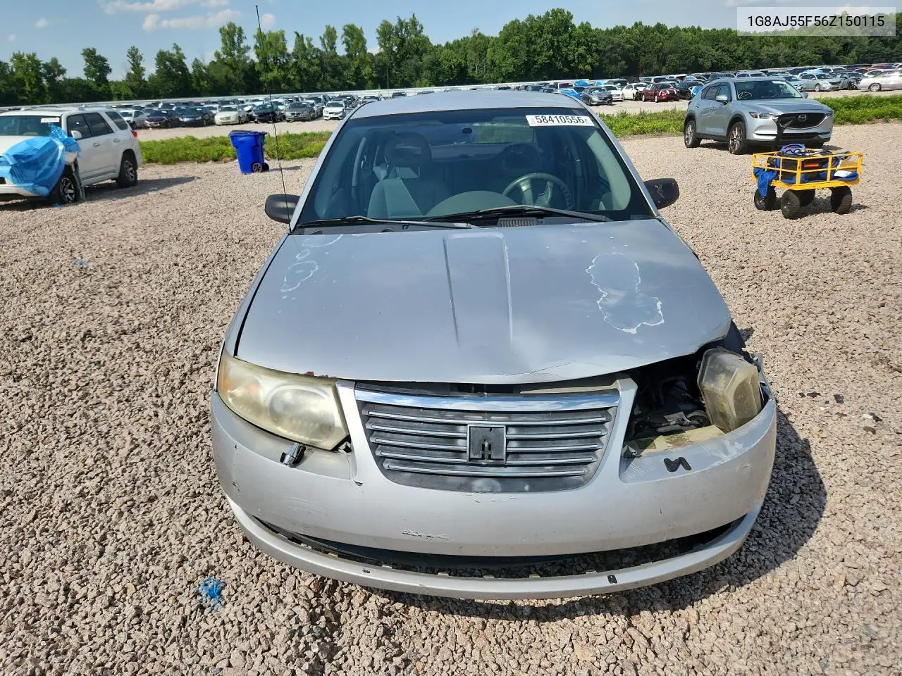 2006 Saturn Ion Level 2 VIN: 1G8AJ55F56Z150115 Lot: 58410556