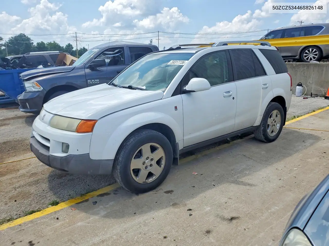 2006 Saturn Vue VIN: 5GZCZ53446S826148 Lot: 59317736