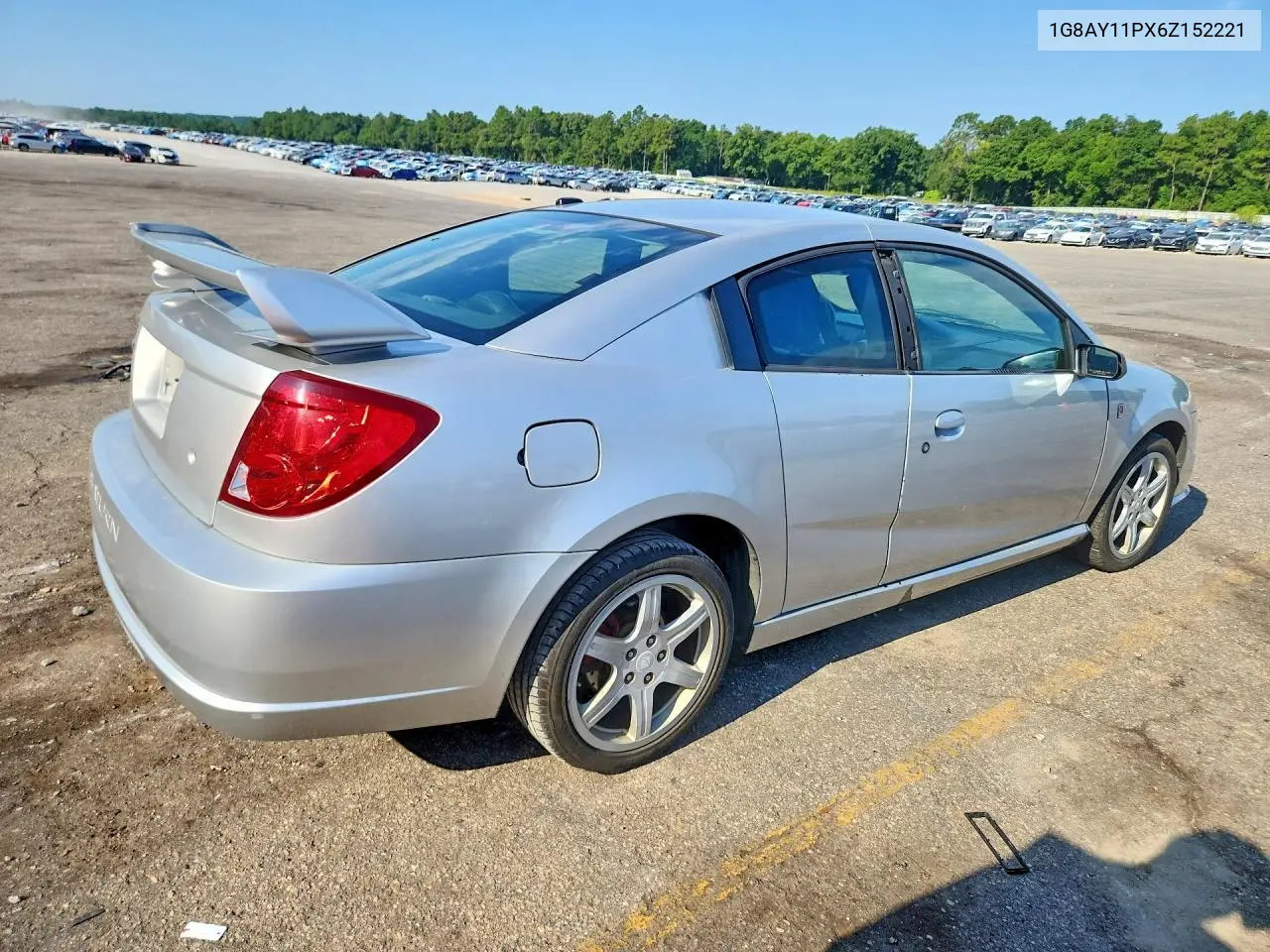2006 Saturn Ion Redline VIN: 1G8AY11PX6Z152221 Lot: 60306646