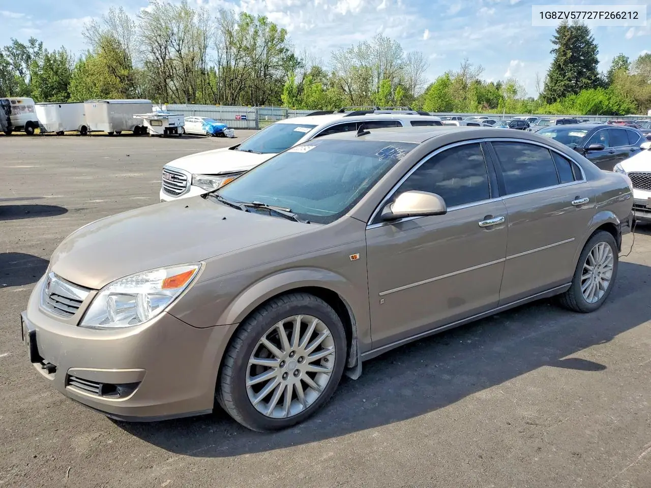 2007 Saturn Aura Green Line VIN: 1G8ZV57727F266212 Lot: 53251346