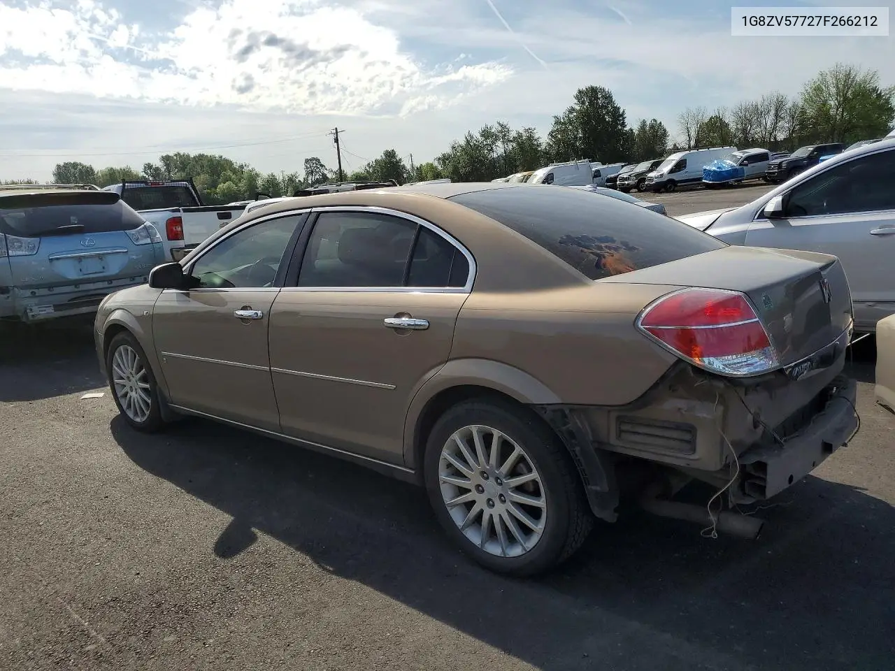 2007 Saturn Aura Green Line VIN: 1G8ZV57727F266212 Lot: 53251346