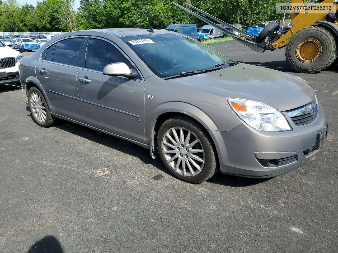 2007 Saturn Aura Green Line VIN: 1G8ZV57727F266212 Lot: 53251346
