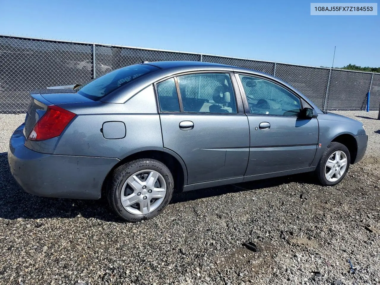 2007 Saturn Ion Level 2 VIN: 1G8AJ55FX7Z184553 Lot: 53363706